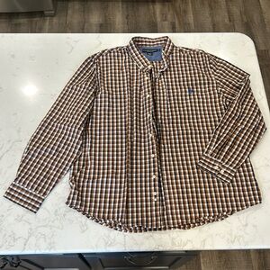 U.S. Polo Assn. Mens University Gingham Button Down